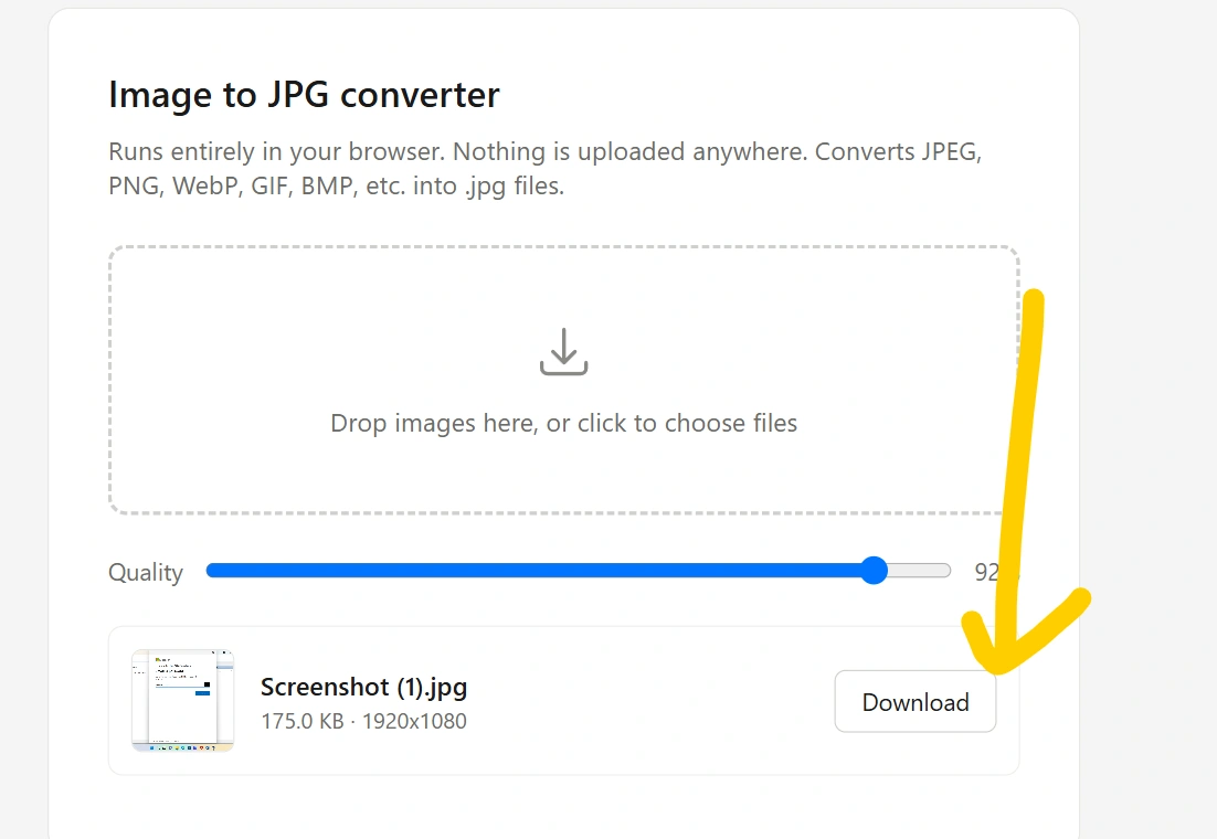 JPEG to JPG