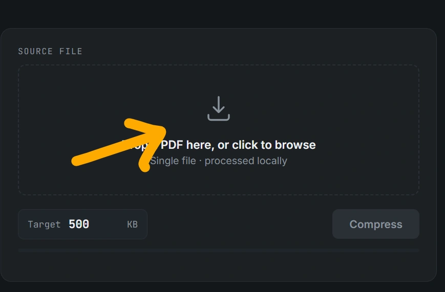 PDF Compressor to 500KB
