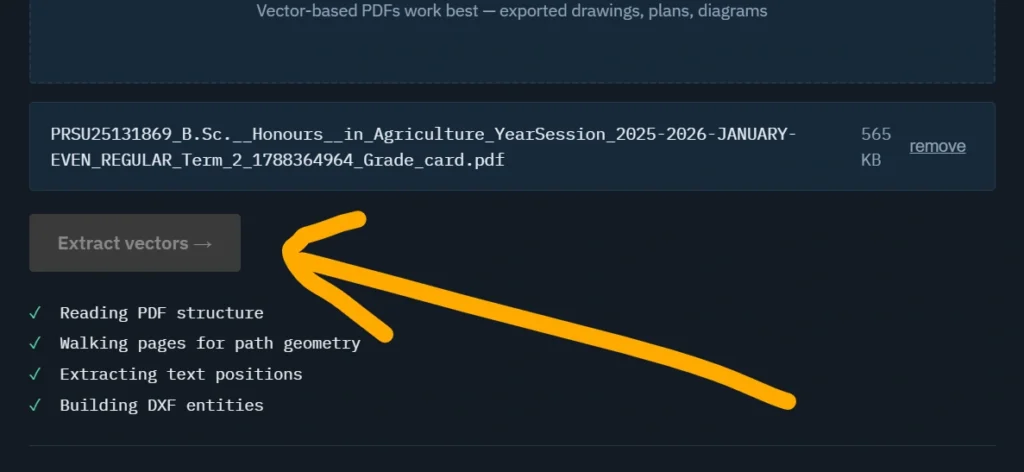 PDF to DWG Converter