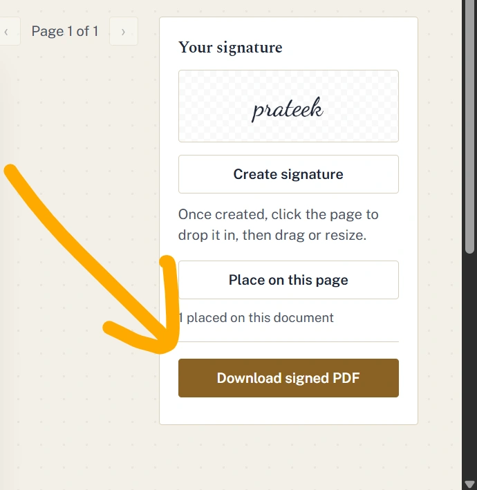digitally sign pdf