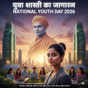 Swami Vivekananda Jayanti 2026, National Youth Day India.